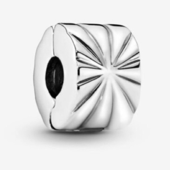 Pandora Retired Sunburst Clip Bead Charm - Picture 1 of 5